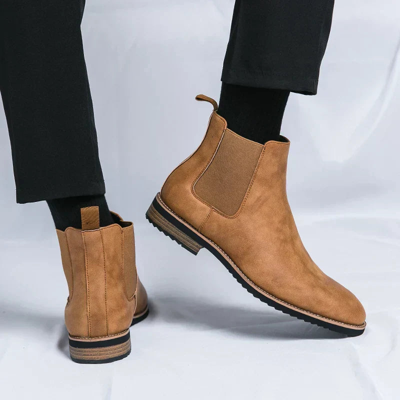 Robert™ - Bottes chelsea en cuir