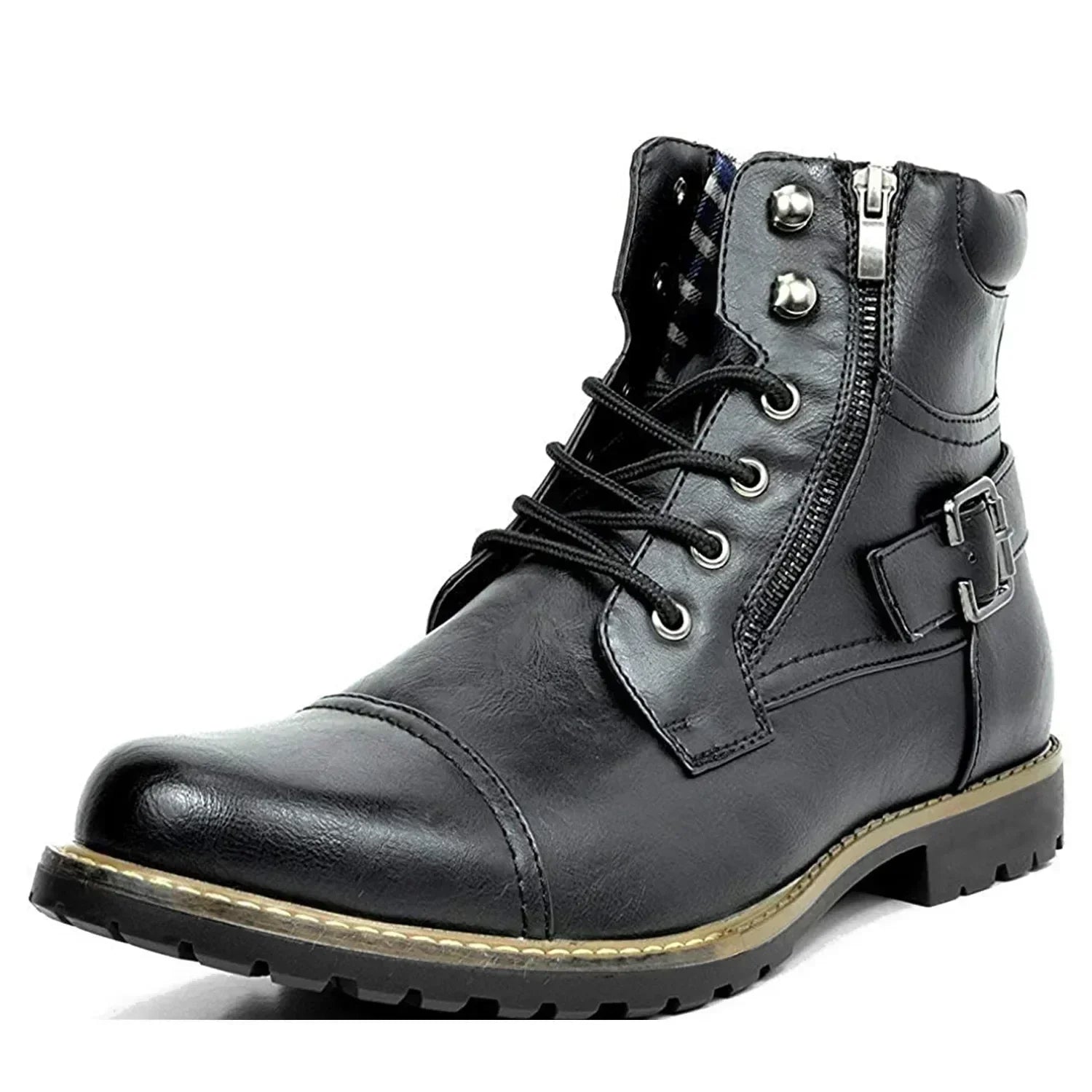 Andre™ - Bottes en cuir avec lacets