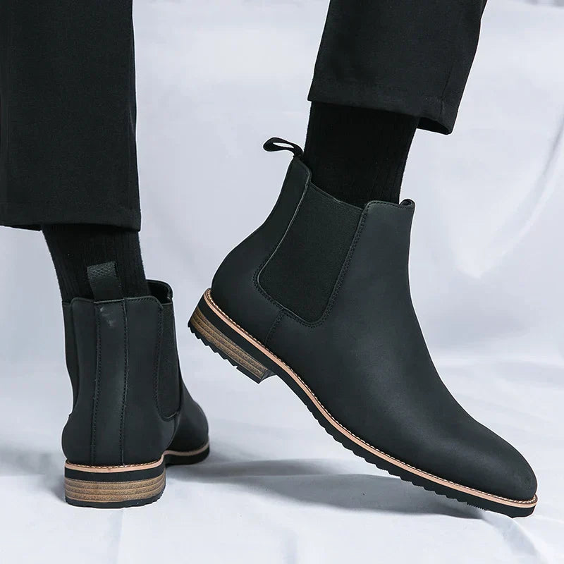 Robert™ - Bottes chelsea en cuir